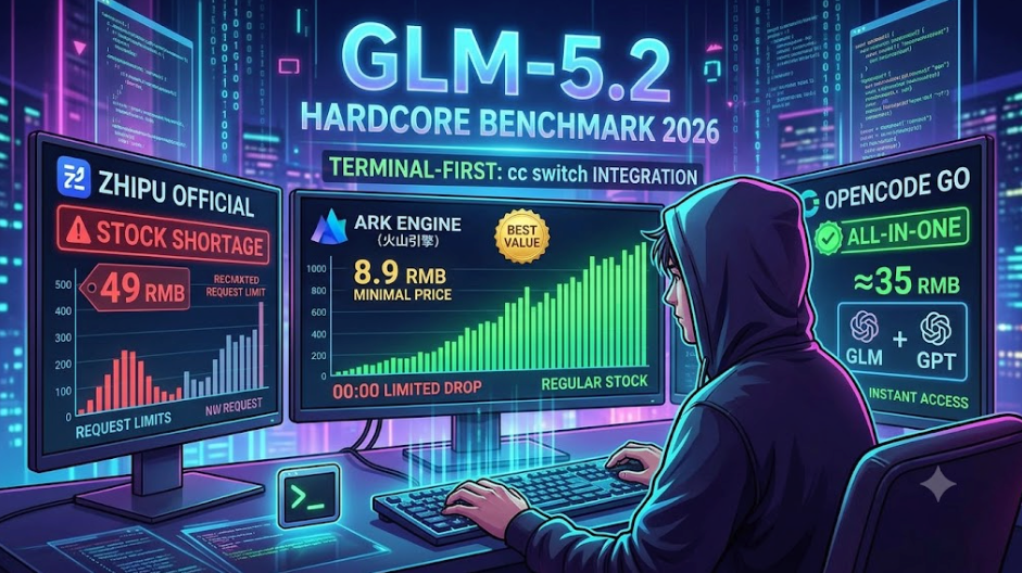 2026 研发效能填坑：GLM-5.2 三大正规渠道硬核对比与 cc switch 极客接入实战